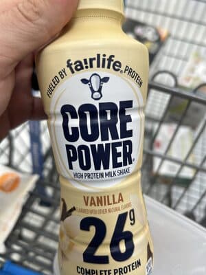High Protein Milkshake Vanilla