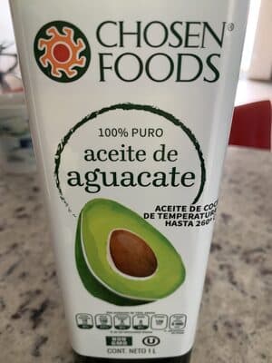 Avocado Oil - 100% Pure, Refined