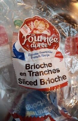 Brioche en tranches