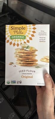 Seed Flour Crackers Original