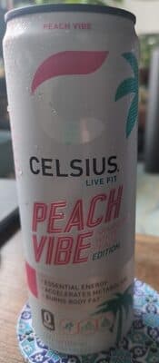 Peach Vibe Sparkling White Peach Edition