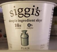 simple ingredient skyr PLAIN