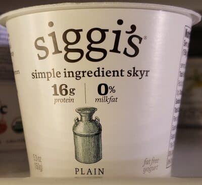 simple ingredient skyr PLAIN