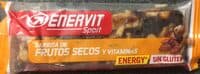 Barrita de frutos secos y vitaminas