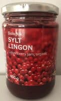 Lingonberry jam, organic