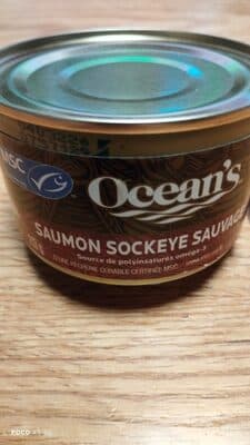 Ocean's Wild Sockeye Salmon
