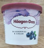 Blueberries & cream