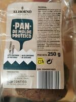 Pan de molde proteico