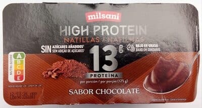 Natillas Sabor Chocolate