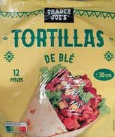 Tortillas XXL de blé