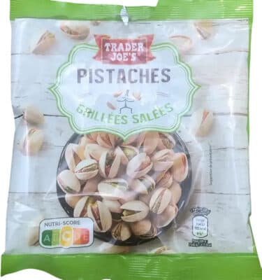 Pistaches grillées salées