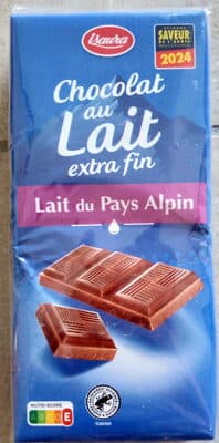 Chocolat au lait extra fin