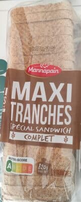 Maxi tranches special sandiwch complet