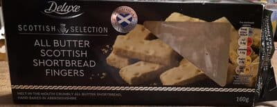 all butter scottish shortbread fingers