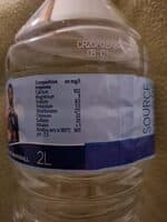 Eau de source