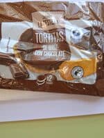 Tortitas de maiz con chocolate