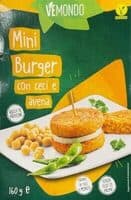 Mini Burger con ceci e avena