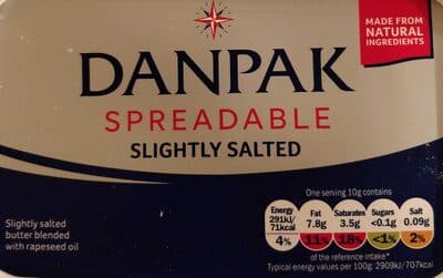 SPREADABLE SLIGHTLY SALTED