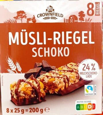 Barritas muesli Chocolate