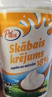 Sour cream 18%