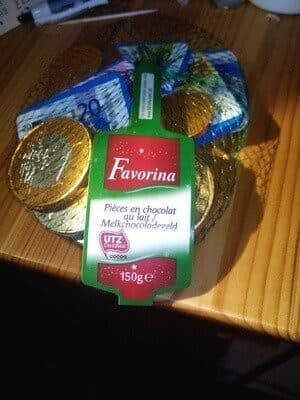 Pièce en chocolat