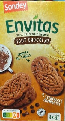 Envitas Céréales complètes et pépites de chocolat