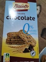 biscotto Galleta Chocolate 0% azúcares