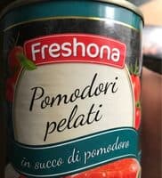 PEELED TOMATOES in tomato juice