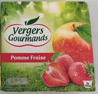 Dessert pomme fraise