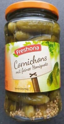 Gurken Cornichons mit feiner Honignote