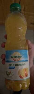 Jus d'orange sans pulpe