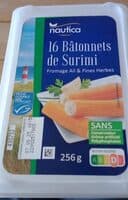 Bâtonnets de surimi ail et fines herbes