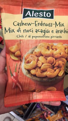 Alesto Cashew Erdnuss Mix, Hot Chili