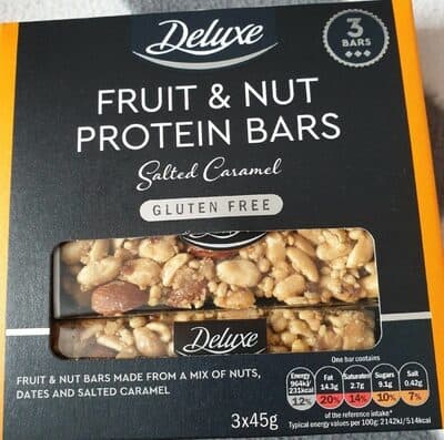 Deluxe Fruit & Nut protein bars