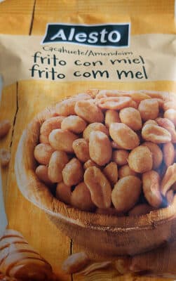 Cacahuete frito con miel