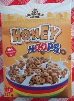 Honey Hoops Honey Flavoured Multigrain Cereal Hoops