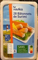 28 bâtonnets de surimi