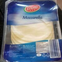 Mozzarella in slices