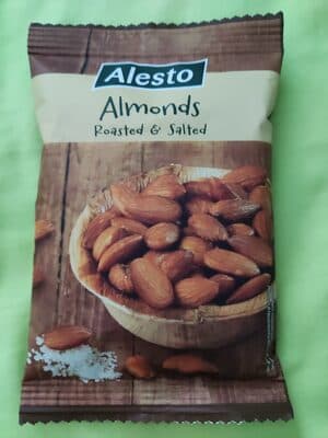 Amandes grillées salées
