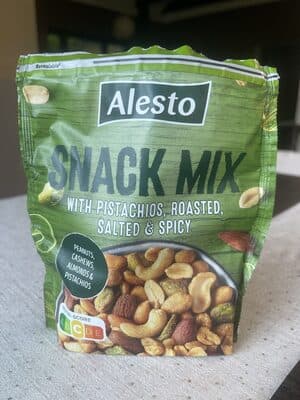 Mélange de noix et pistaches