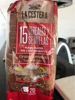 Pan de molde 15 cereales y semillas