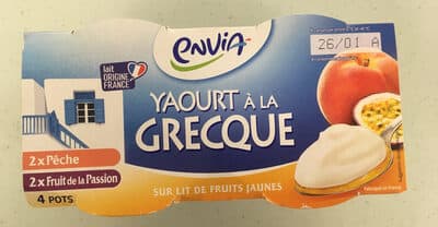 Greek Style Yogurt Peach & Passion Fruit