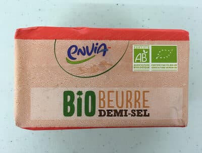 Beurre bio demi-sel 250g