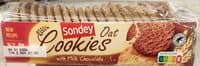 Oat cookies milk chocolate