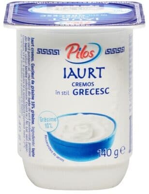 IAURT CREMOS în stil GRECESC