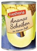 Ananas Scheiben