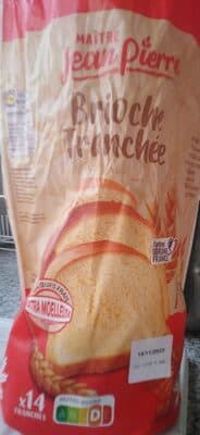 Brioche tranchée