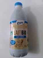 Lait bio demi-écrémé