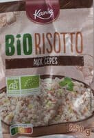Bio risotto aux cèpes