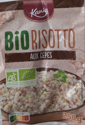 Bio risotto aux cèpes